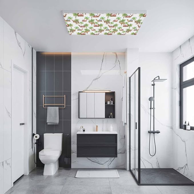 Fluorescent Light Covers for Ceiling Lights Deserts Camels Magnetic Light - Image 8