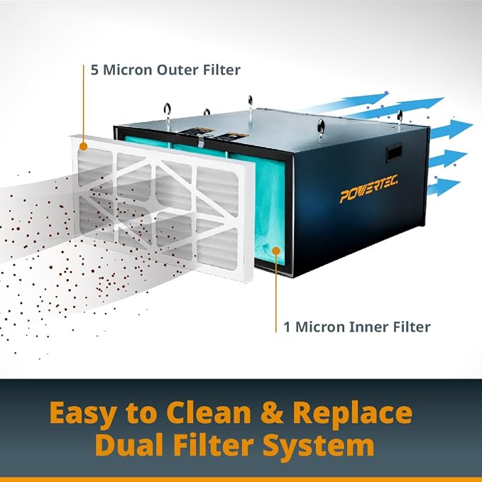 POWERTEC 1 Micron Inner Air Filters - Image 3
