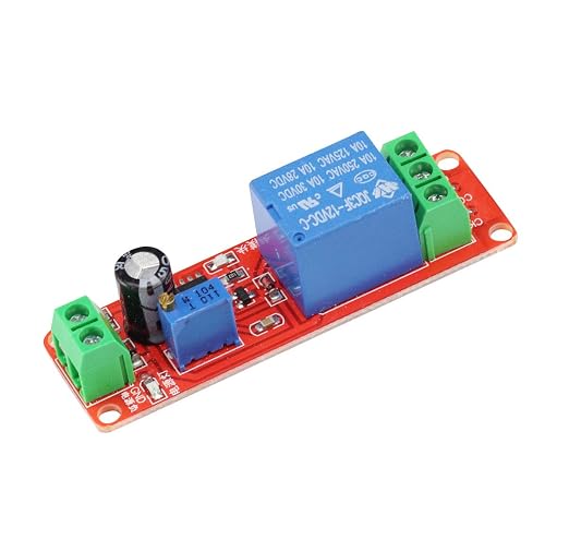 3 PCS NE555 DC 12V 0-10 Seconds Adjustable Delay Timer Relay Switch Module - Image 3