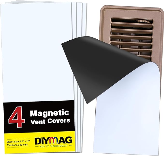 DIYMAG 4Pack Strong Magnetic Vent Covers, Magnets by DIYMAG