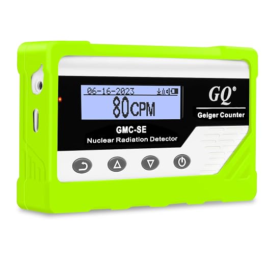 GQ GMC-SE Geiger Counter Radiation Detector Beta Gamma X-ray Portable Radiation by GQElectronicsLLC