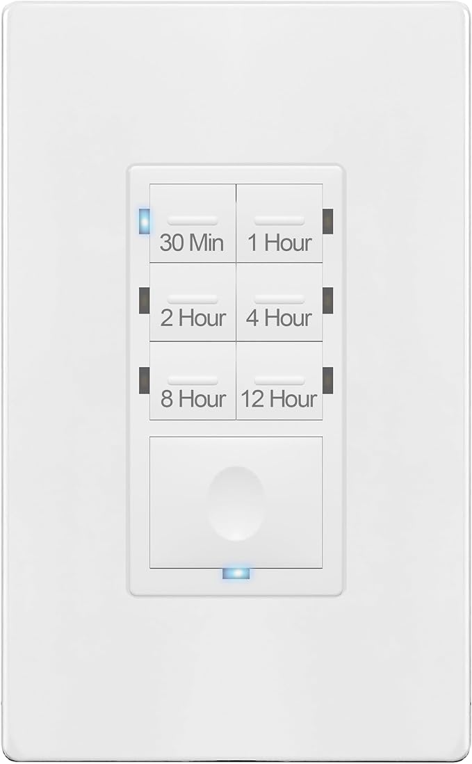 Enerlites HET06 12 Hour Timer Switch by Enerlites