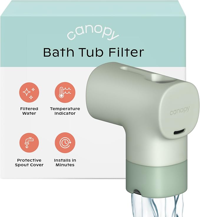 Canopy Baby Bath Tub Filter – Gentler Water Filtration by Canopy