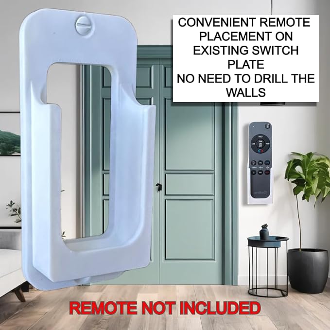 Wall Mount Holder for Remote Control REM-ARTC-1, REM-ARTC-2 Artika Ceiling Fans - Image 3