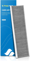 PHILTOP HEPA Cabin Air Filter w/Activated Carbon, Compatible by PHILTOP