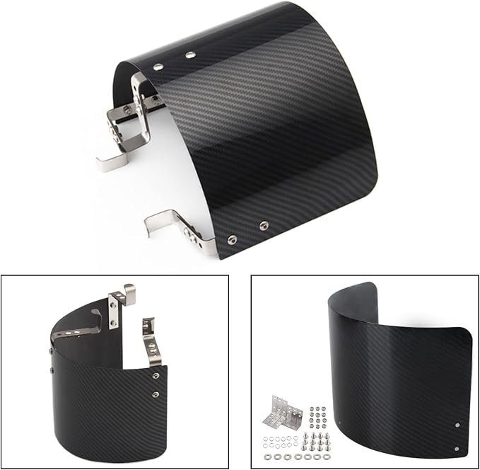 Protective Air Intake Heat Shield Wrap, Heat-Insulation Air Filter Cover 2.5" - Image 4