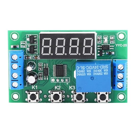 Dioche Modules LED Display Adjustable Timer Relay Module - Image 6