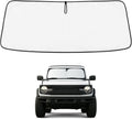 Proadsy 2026 Upgrade Windshield Sun Shade Custom Fit Ford Bronco 2/4-Door by Proadsy