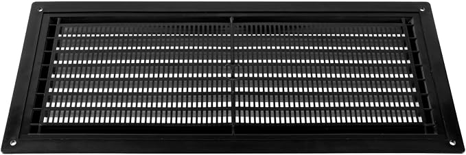 5" x 12" Inch Black Vent Cover - Image 5