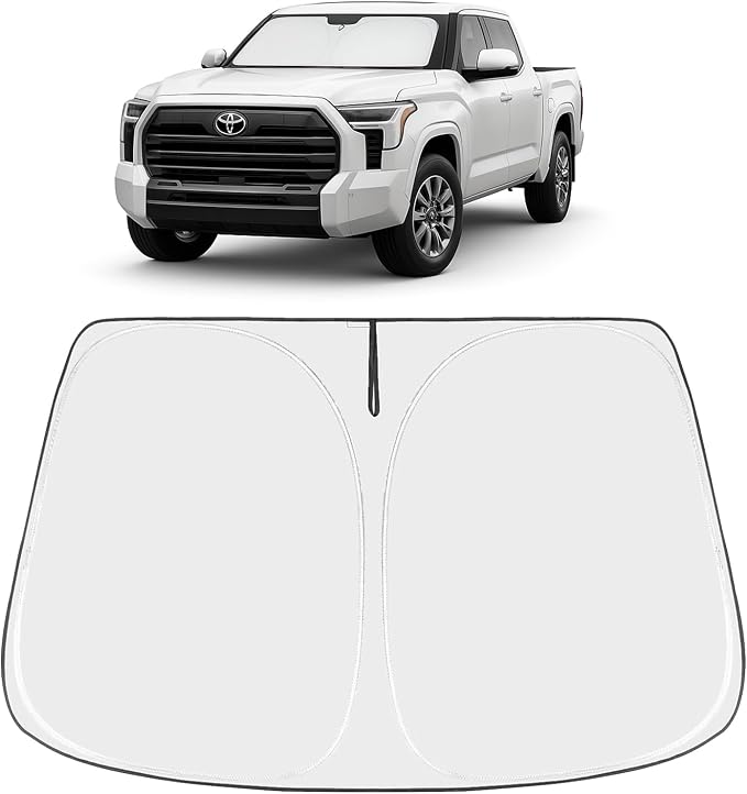 Proadsy Windshield Sun Shade for Toyota Sequoia 2023-2025 2026/ Toyota Tundra by Proadsy