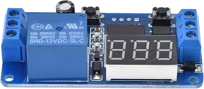 FTVOGUE 12V Time Control Switch, PCB Material, MCU Control Timer Relay Module - Image 6