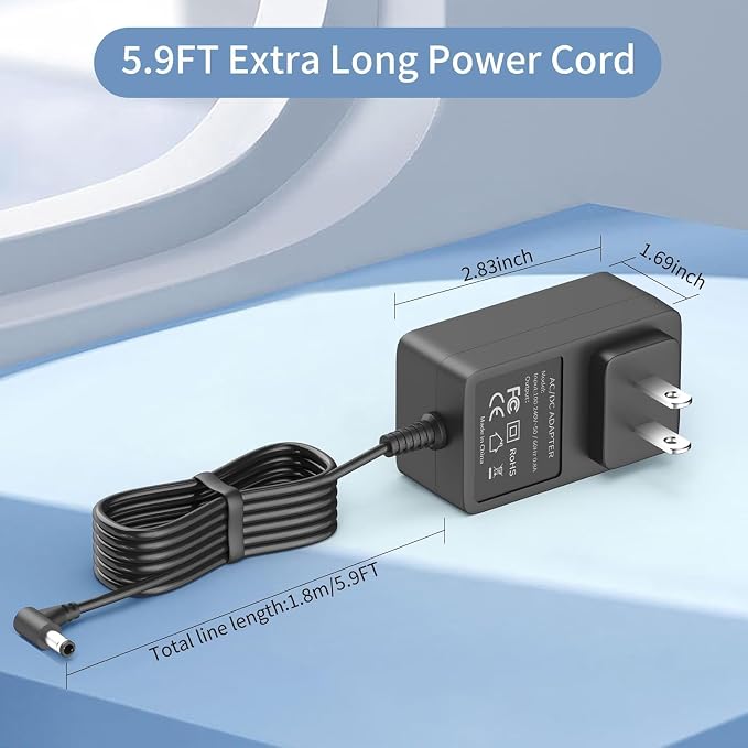 24V Power Adapter for KNKA Air Purifier Replacement for KNKA APH4000 & APH3000 - Image 5