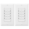TOPGREENER 4 Hour Countdown Switch Timer | in-Wall, Electrical Switch by TOPGREENER