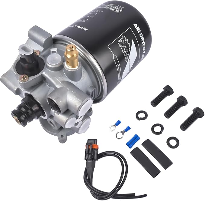 12V Air Dryer Replacement for Wabco Meritor System Saver 1200P Volvo Kenworth - Image 2