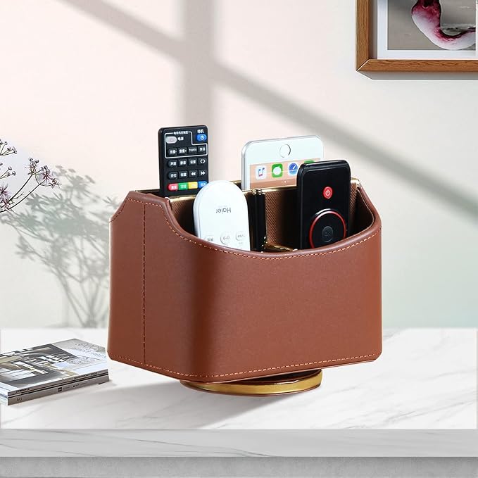 Remote Control Holder, Swivel Desk Organizer and Accessories Decorations - Image 7