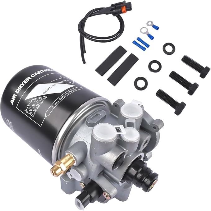 12V Air Dryer Replacement for Wabco Meritor System Saver 1200P Volvo Kenworth - Image 4