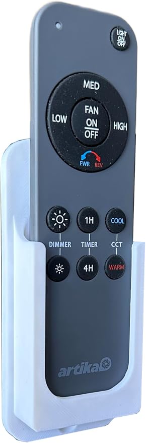 Wall Mount Holder for Remote Control REM-ARTC-1, REM-ARTC-2 Artika Ceiling Fans - Image 7