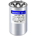 FOCSPROD 20 uF 20 MFD ±6% 370V/440V CBB65B AC Capacitor, Single Run Round by FOCSPROD