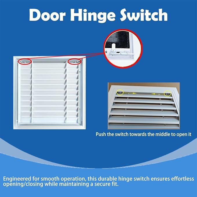 Removable Air Filter Grille Vent Cover Panel 16x6 Inch - Image 5