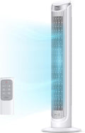 DREO Tower Fan for Bedroom, 90° Oscillating Fans that Blow Cold Air | 26 ft/s by Unknown