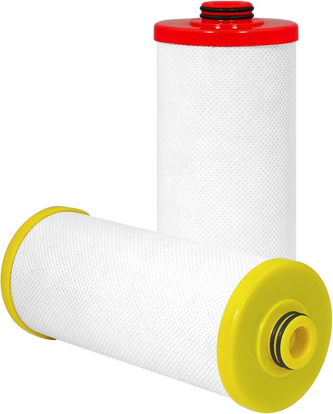 2-Stage Red and Yellow Replacement Filter Cartridges Compatible by Unknown