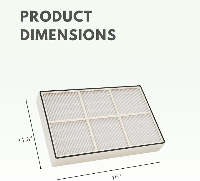 Nispira True HEPA Filter with 4 Pre-Carbon Filters Compatible with Whirlpool - Image 2