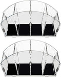 TV Remote Control Holder Organizer Acrylic 4 Compartments, Assembly Makeup by Yes%21Fresh