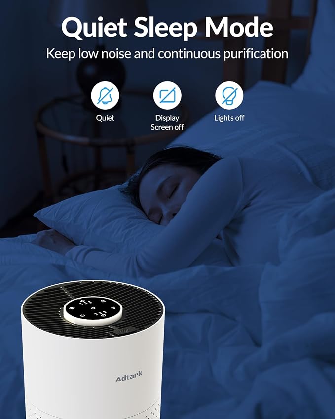 Air Purifiers for Home Bedroom, ADTARK Air Cleaner - Image 6