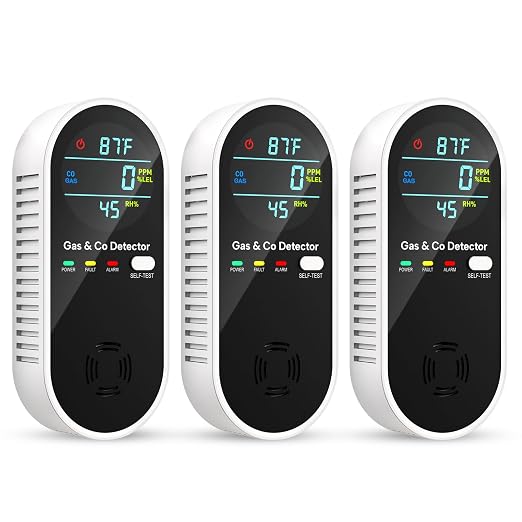 4-in-1 Indoor Air Monitor, Plug-in Room Environment Monitor by Unknown
