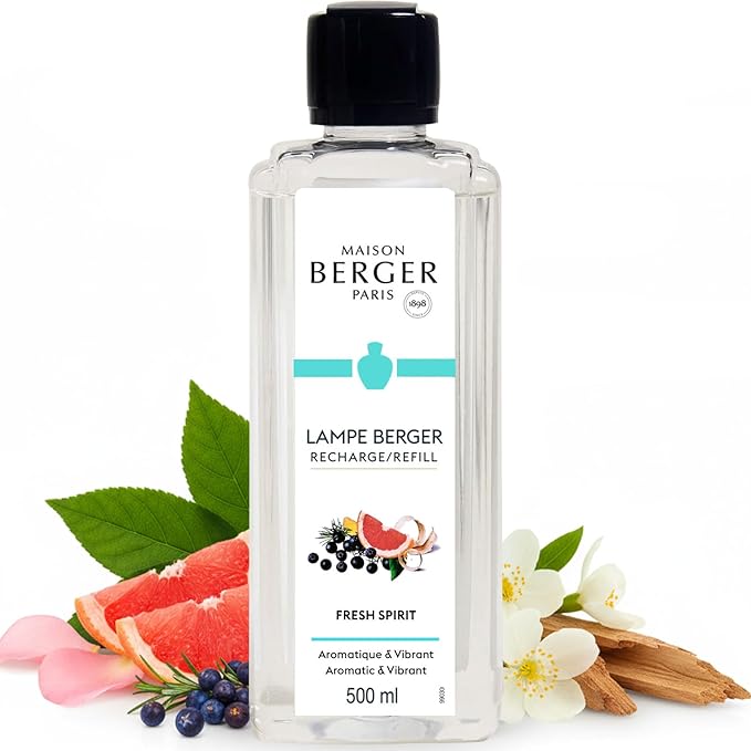 MAISON BERGER Lampe Berger Refill, 500 ml, Fresh Spirit | Catalytic Lamp by MAISONBERGER