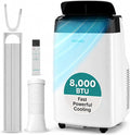 SereneLife Portable Air Conditioner, Dehumidifier & Fan | Dual Motor 3-in-1 8 by SereneLife