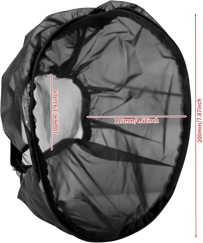 Waterproof Air Filter Rain Sock Motorcycle Dustproof Cold Air Intake Protective - Image 7