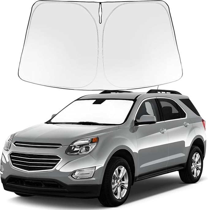 Proadsy 2026 Upgrade Windshield Sun Shade Custom Fit 2010-2017 Equinox Foldable by Proadsy