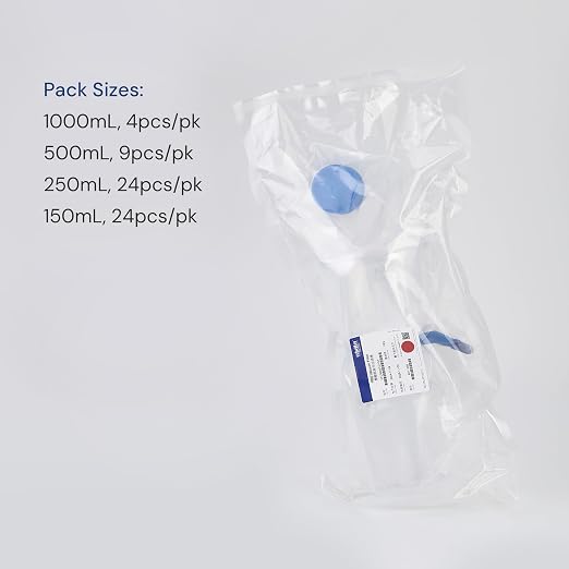 Pack of 9 Diposable Vacuum Filter Units 500mL 0.2μm PVDF Hydrophilic Membrane - Image 6
