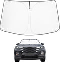 Proadsy Windshield Sun Shade Custom Fit Hyundai Santa Cruz 2022-2025 2026 by Proadsy