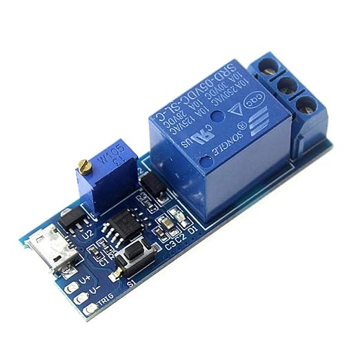 HiLetgo 2pcs DC 5V Trigger Time Delay Switch Relay Module Adjustable Time Delay - Image 4