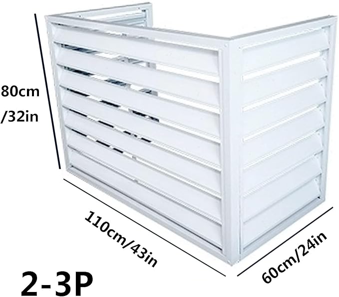 Outdoor air conditioning fence, outdoor air conditioning hidden protective cover - Image 2