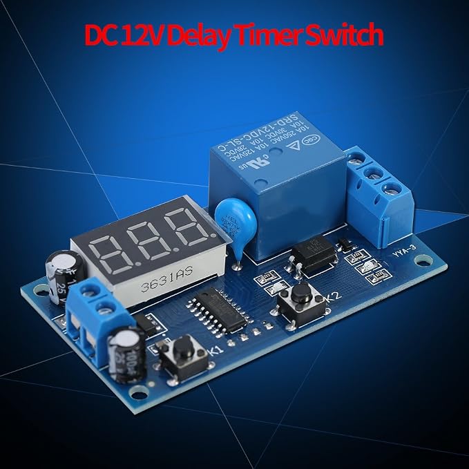 Infinite Loop Cycle Timer Module, Timer Switch Module, Adjustable LED Display - Image 6