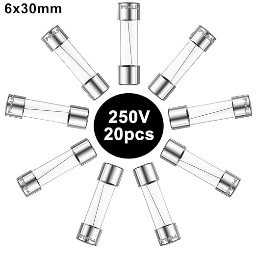 20PCS F10AL250V 6 x 30mm Fast Blow Glass Fuses 10A 10Amp 250V Glass Fuse - Image 3
