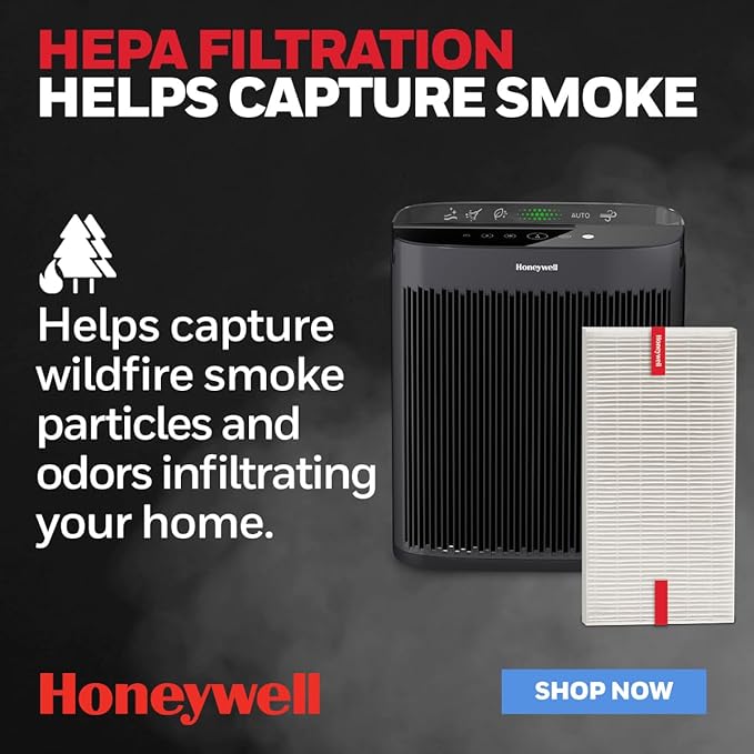 Honeywell HEPA Air Purifier Filter R, Pet Dander, and Dust - Image 7