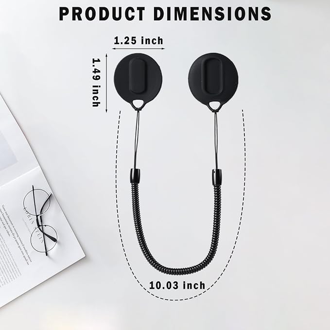 3-Pack Magnetic TV Remote Leash Holders - Image 6