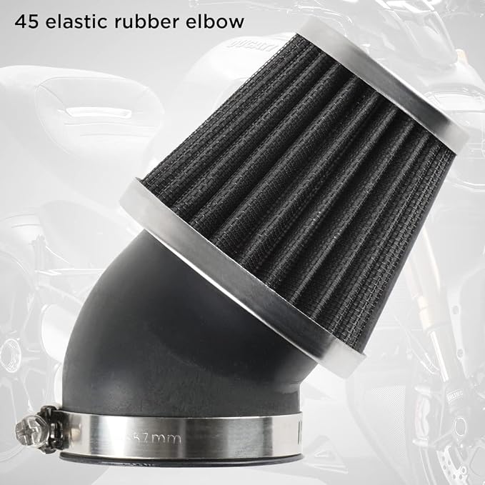 Evermotor Mini Engine Air Filter, 34mm 35mm 36mm Air Filter Replacement Cleaner - Image 8
