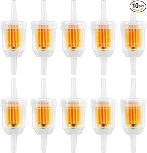 10 PCS Gas Inline Fuel Filters by Unknown