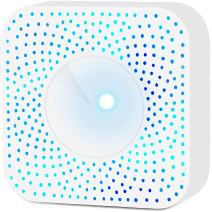 Air Quality Monitor, Tuya Smart 6-in-1 Air Detector Sensor Security Burglar by Unknown