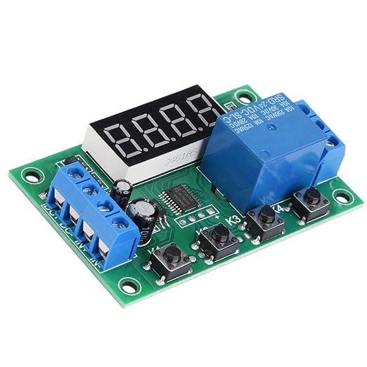 LED Display Timer LED Display Adjustable Timer Relay Module - Image 4