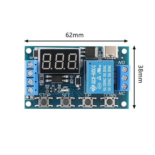 HW-521B 1-Channel Timer Relay Module Delay DC 6-30V Power Off Disconnect - Image 6