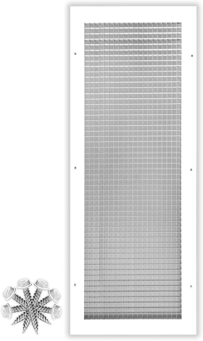 14" x 32" or 32" x 14" Cube Core Eggcrate Return Air Grille by HVACPremium