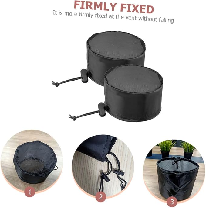 BESPORTBLE 2pcs Grow Tent Accessories Vent Filter Grow Tents Air Duct Filter - Image 6