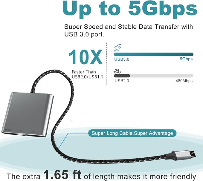 Battony USB C Multiport AV Adapter - Image 5