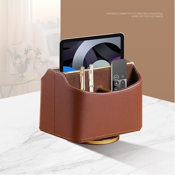Remote Control Holder, Swivel Desk Organizer and Accessories Decorations - Image 5